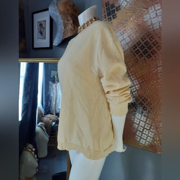 NWT Zara Linen/Cotton Blend Lightweight Sweater - Picture 8 of 11